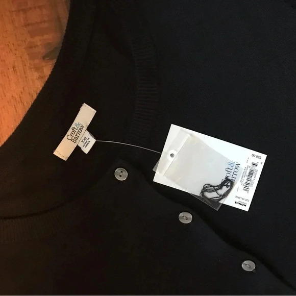 Croft & Barrow Black Sweater Size XXL‎ - Picture 3 of 3